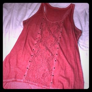 Plus size Maurice’s tank top hi-low